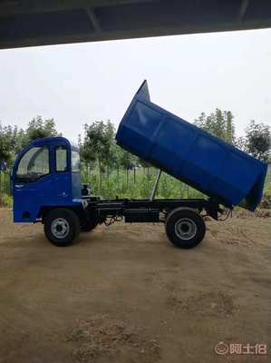 四驱农用运输新利器 全能小型柴油自卸式翻斗车解析